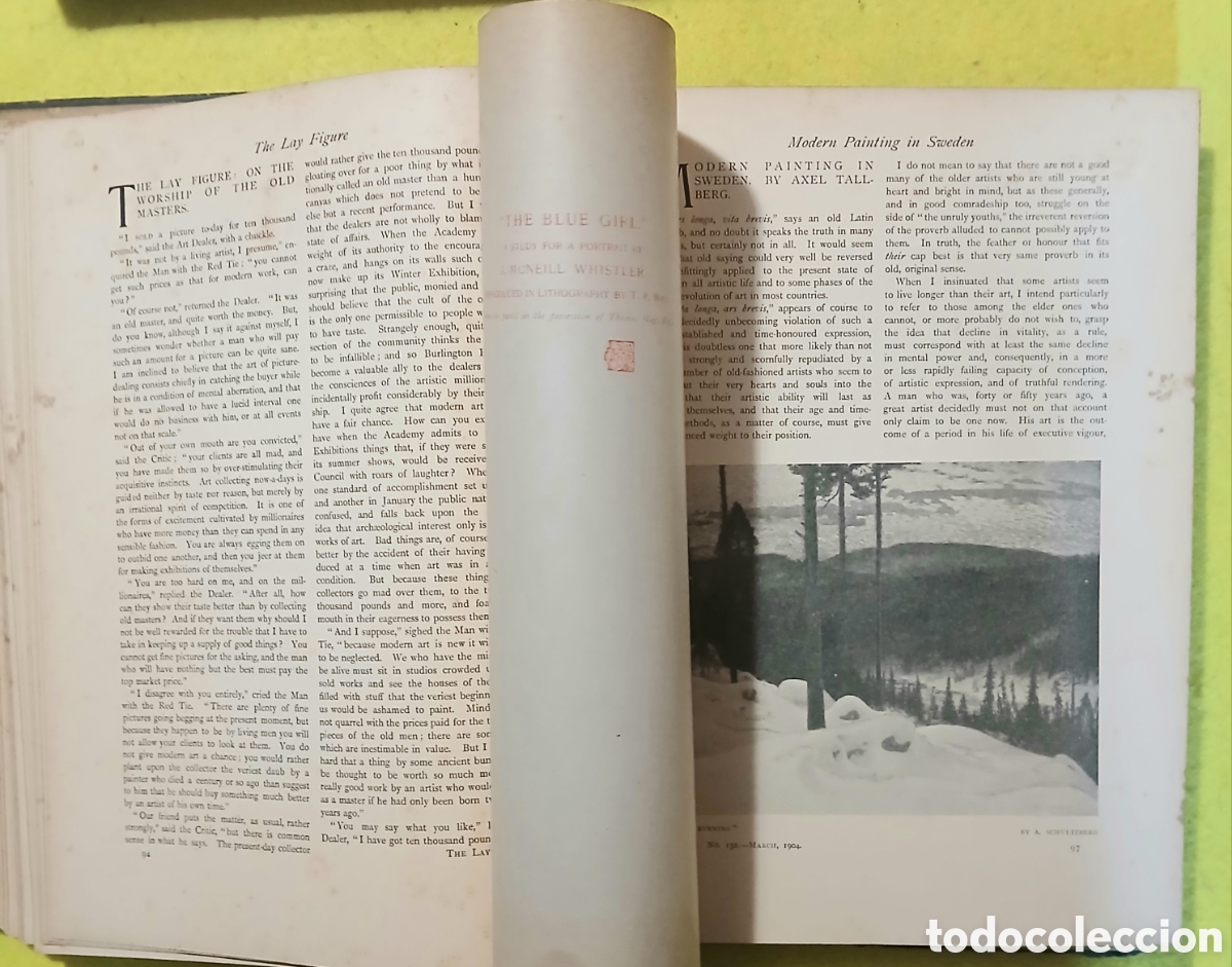Libros antiguos: The studio, inicios siglo XX, - Foto 8