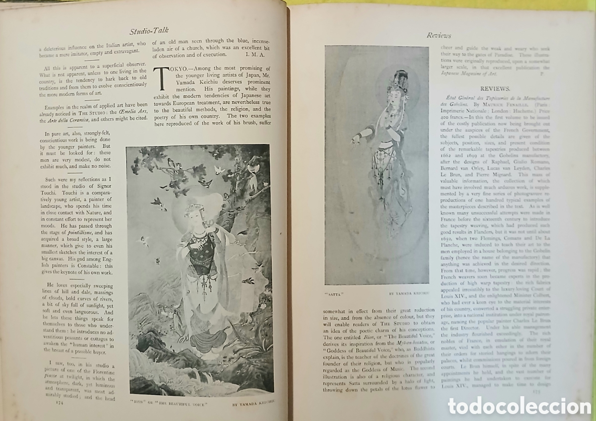 Libros antiguos: The studio, inicios siglo XX, - Foto 12