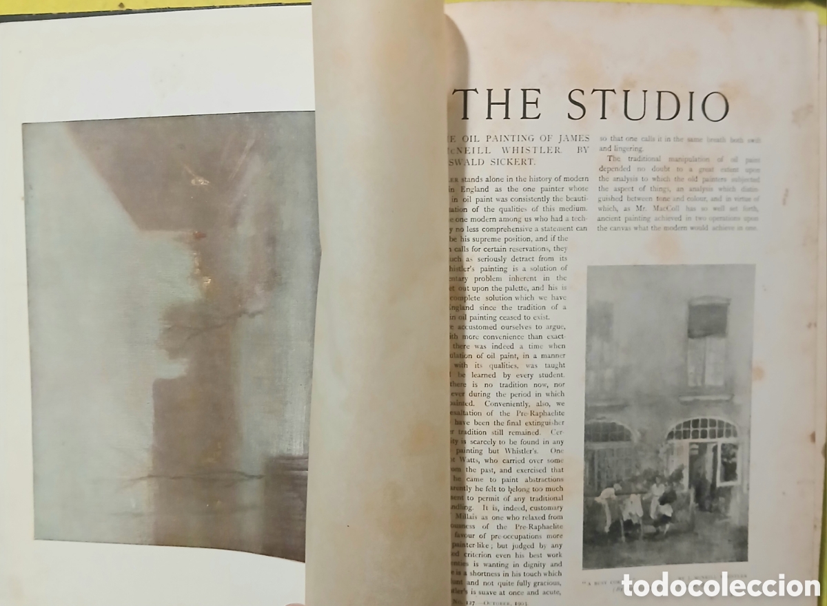 Libros antiguos: The studio, inicios siglo XX - Foto 2