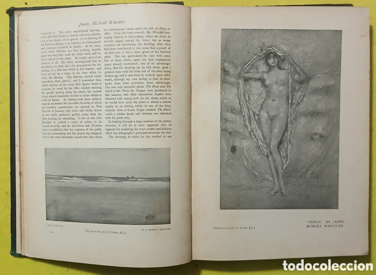 Libros antiguos: The studio, inicios siglo XX - Foto 5