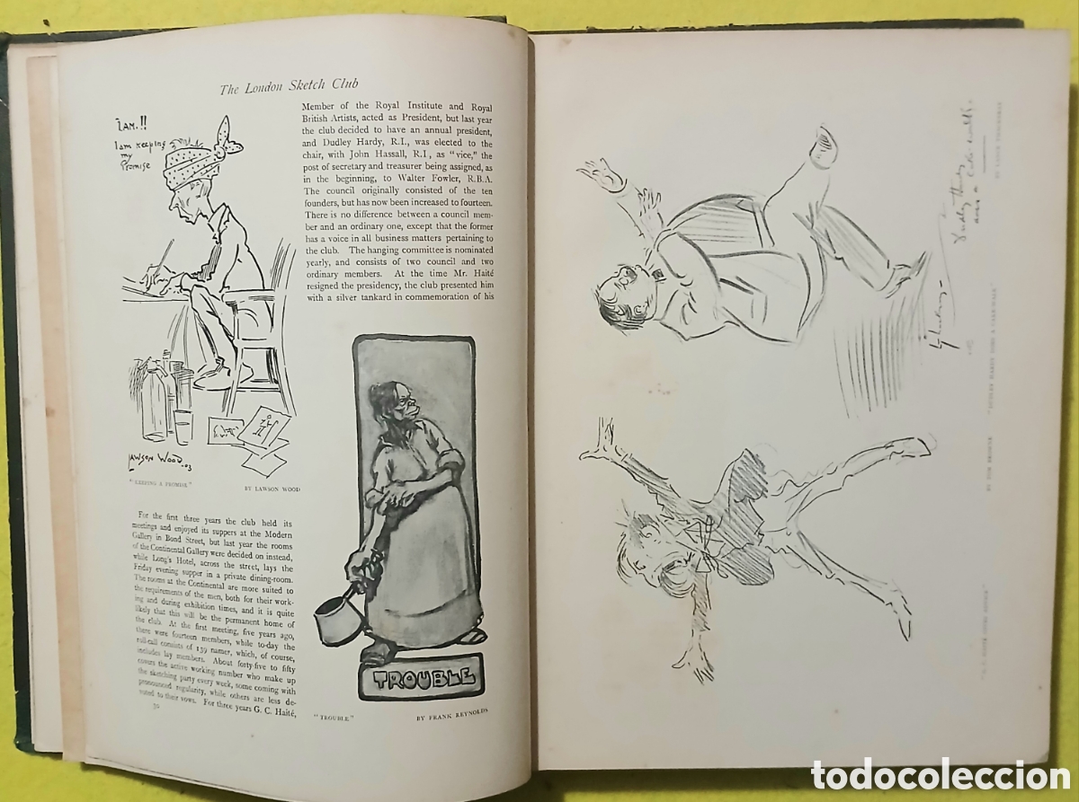 Libros antiguos: The studio, inicios siglo XX - Foto 7