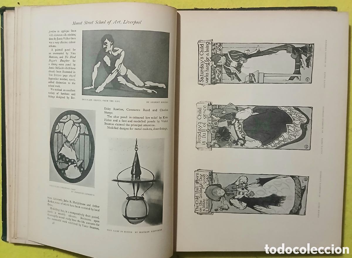 Libros antiguos: The studio, inicios siglo XX - Foto 9