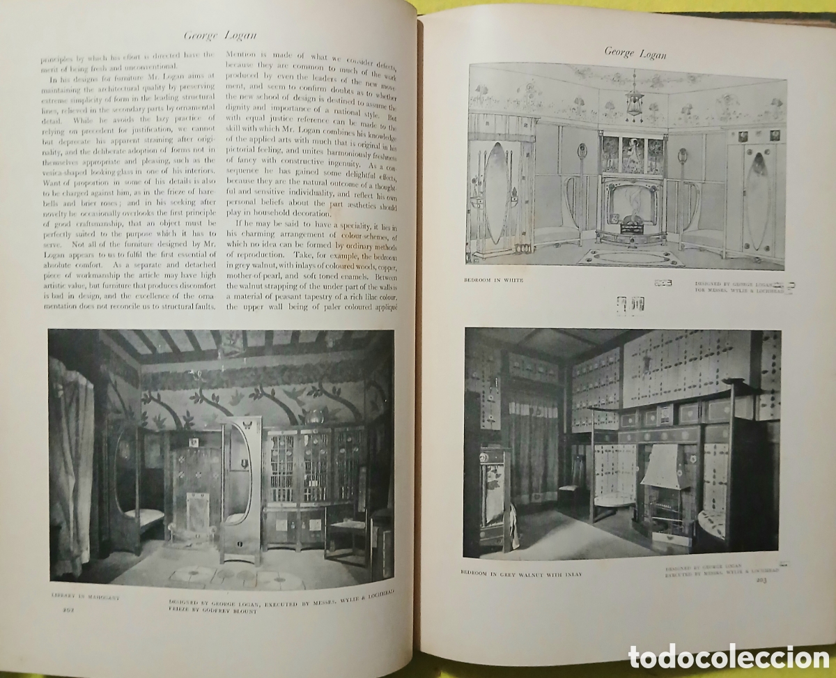 Libros antiguos: The studio, inicios siglo XX - Foto 17