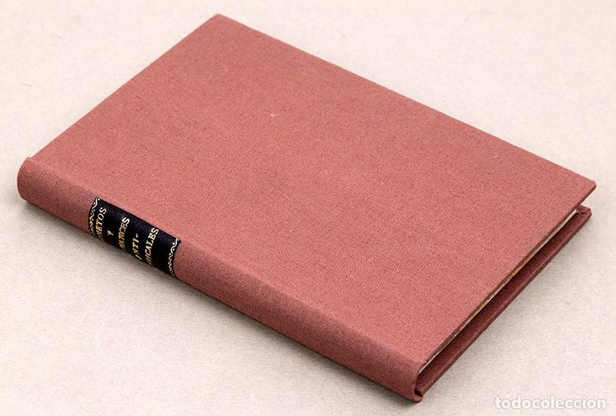 Libros antiguos: SONETOS Y ROMANCES ANTICLERICALES - c. 1900 - Foto 2