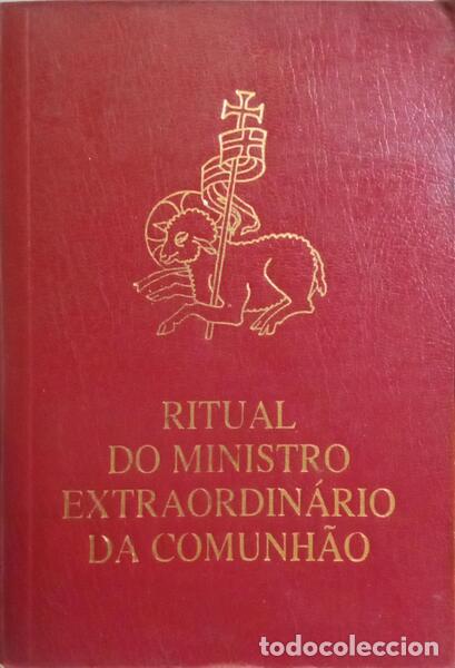 Libros antiguos: RITUAL DO MINISTRO EXTRAORDIN&Aacute;RIO DA COMUNH&Atilde;O. - Foto 1