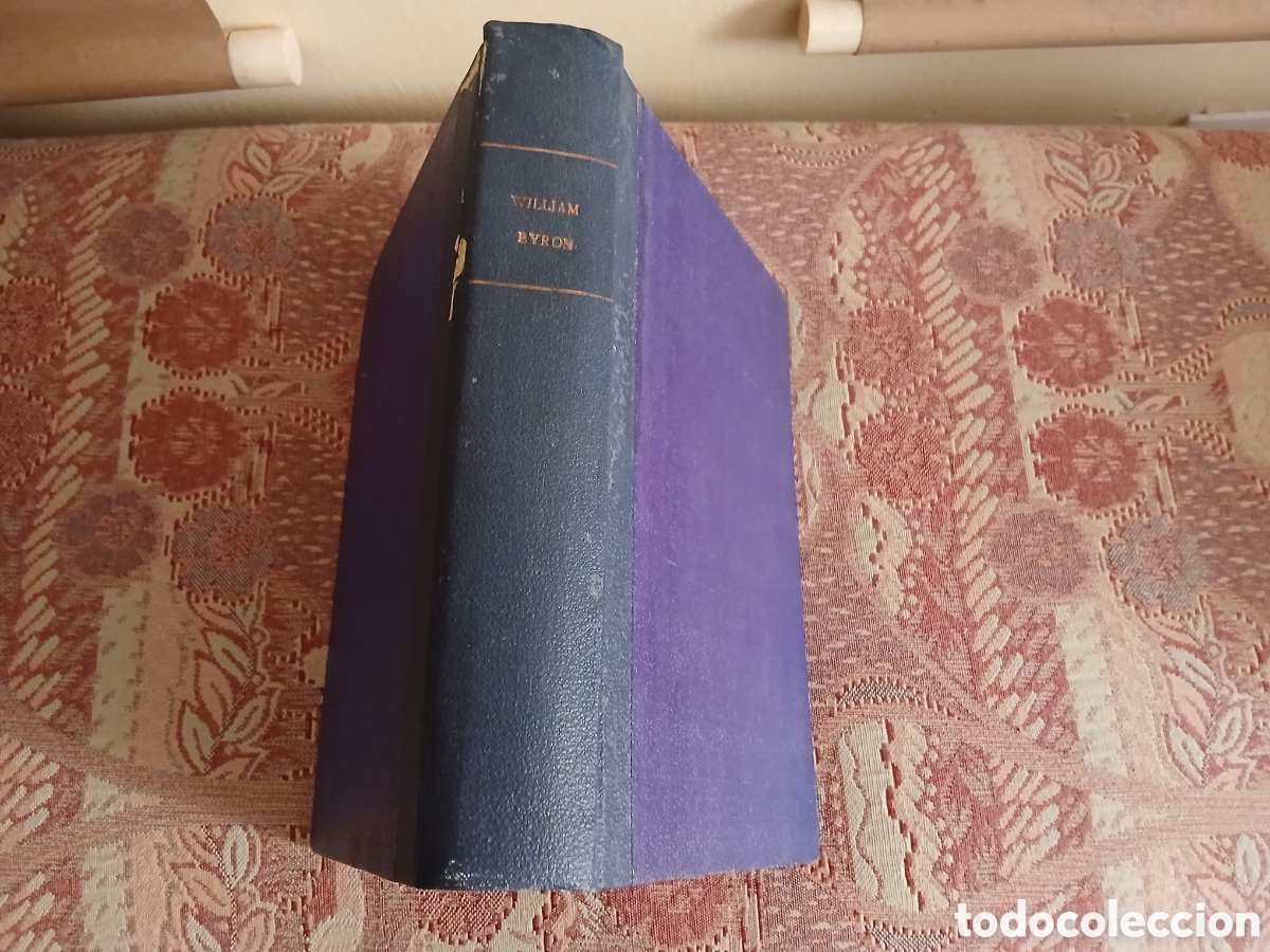 Libros antiguos: Libro de 5 n&uacute;meros de Biblioteca oro. William Byron - Foto 7