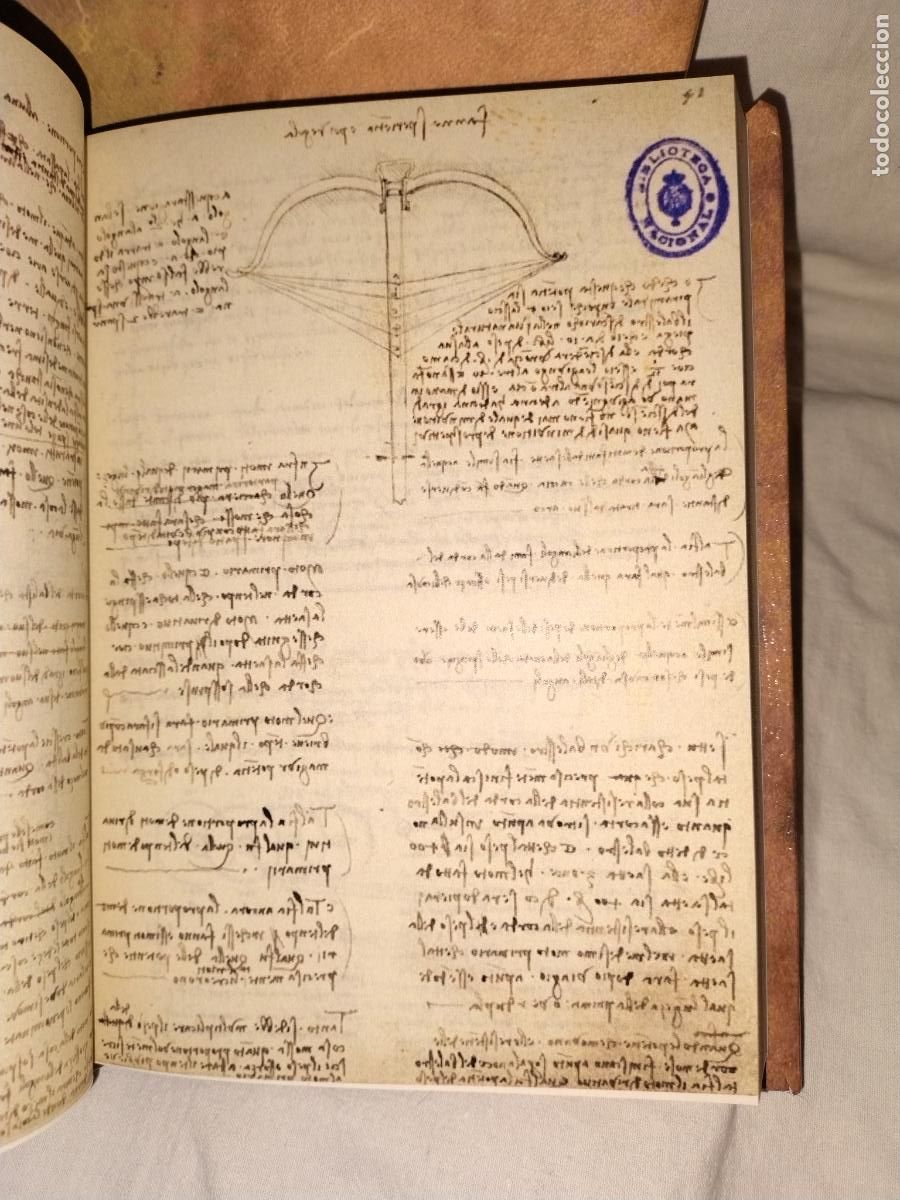 Libros antiguos: CODEX LEONARDO DA VINCI - A&Ntilde;O 1493 - EXCEPCIONAL. - Foto 13