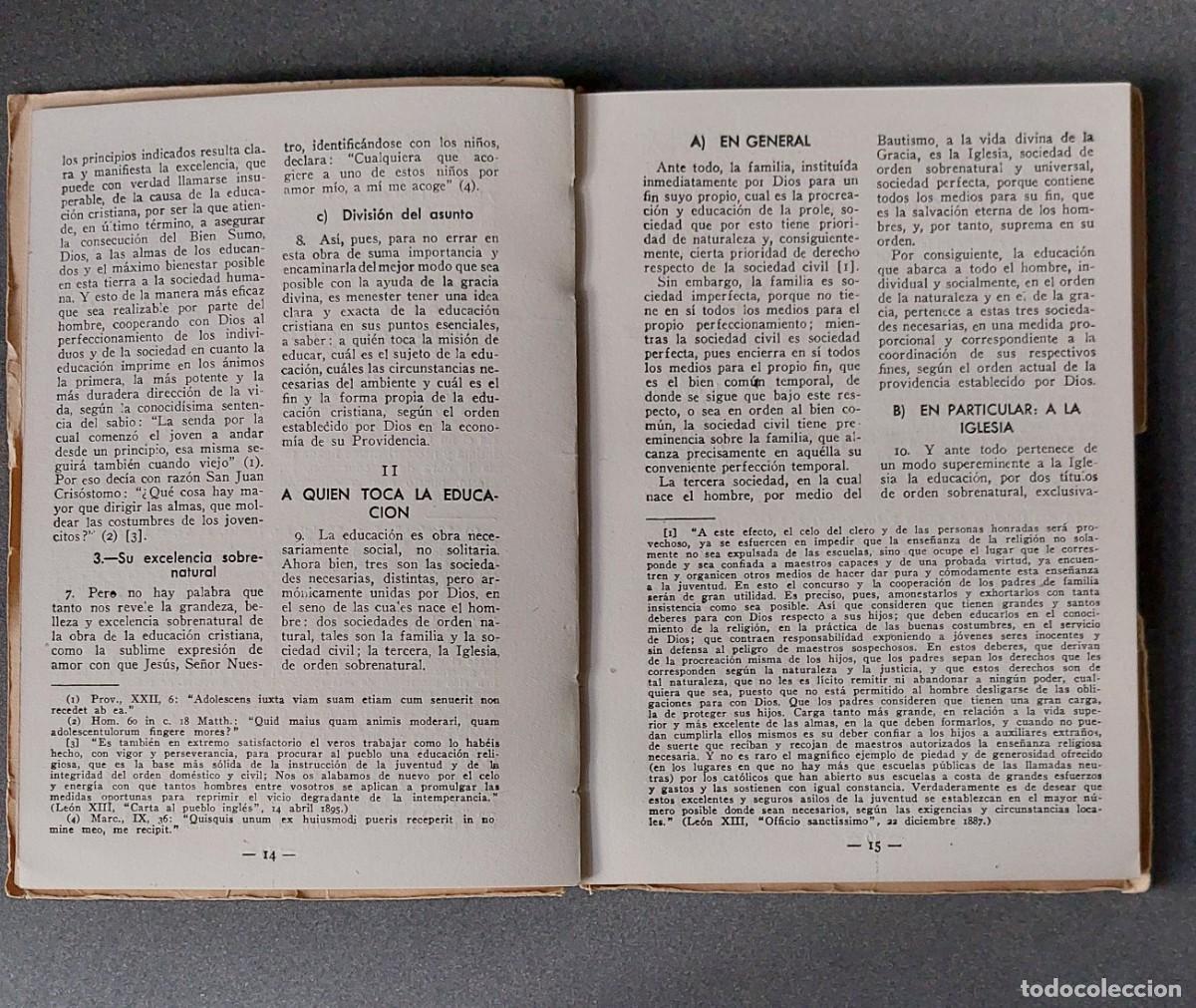 Libros antiguos: Educaci&oacute;n de la Juventud espa&ntilde;ola - Foto 5