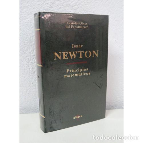 Libros antiguos: Principios Matematicos - Isaac Newton - Editorial Altaya