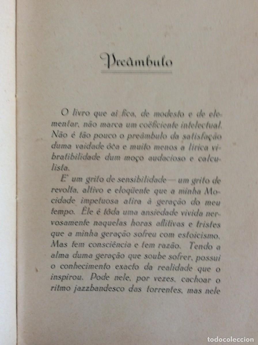 Libros antiguos: Livro com dedicat&oacute;ria manuscrita e assinada pelo autor. Exemplar. n.&ordm; 9 - Foto 4