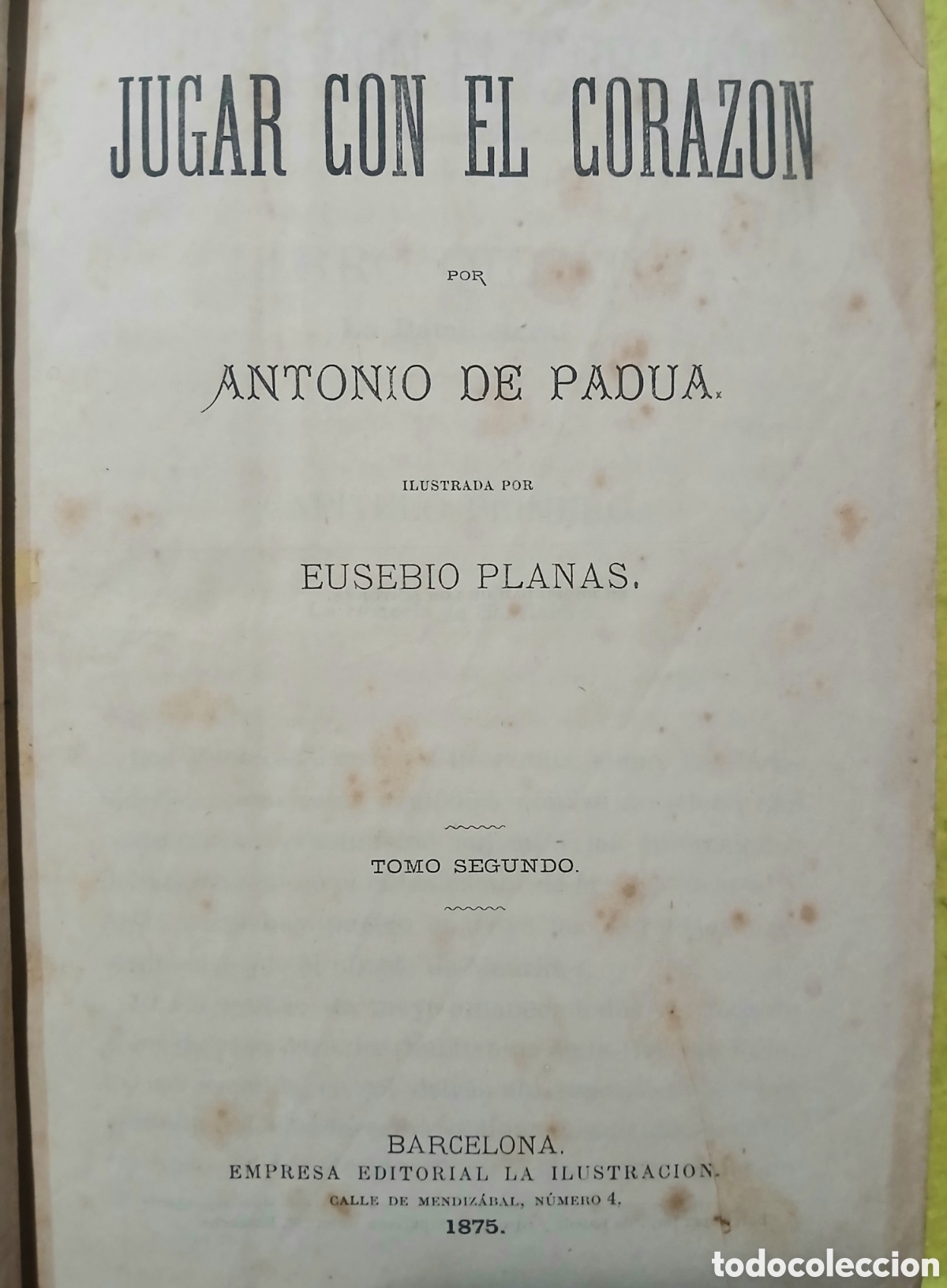Libros antiguos: Jugar con el coraz&oacute;n, Antonio de Padua - Foto 12
