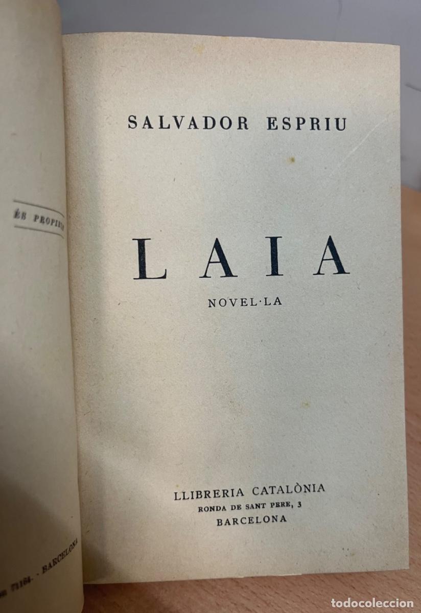 Libros antiguos: Espriu, Salvador.- Laia - Foto 1