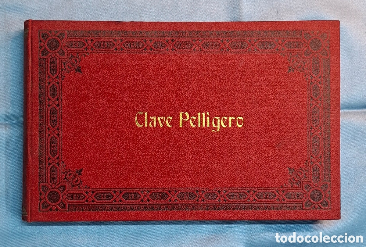 Libros antiguos: Clave Pelligero - Correspondencia y Tel&eacute;grafos - Foto 1