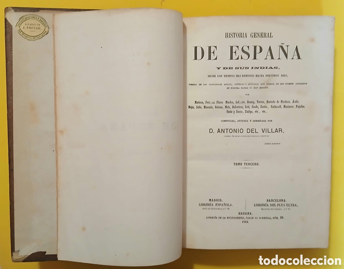 Libros antiguos: Historia General de Espa&ntilde;a y de sus Indias - Foto 13