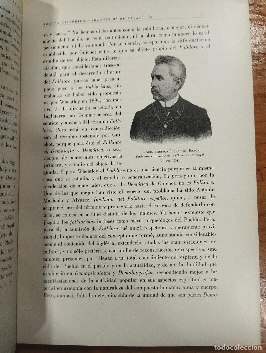 Libros antiguos: FOLKLORE Y COSTUMBRES DE ESPA&Ntilde;A. 3 TOMOS. - Foto 14