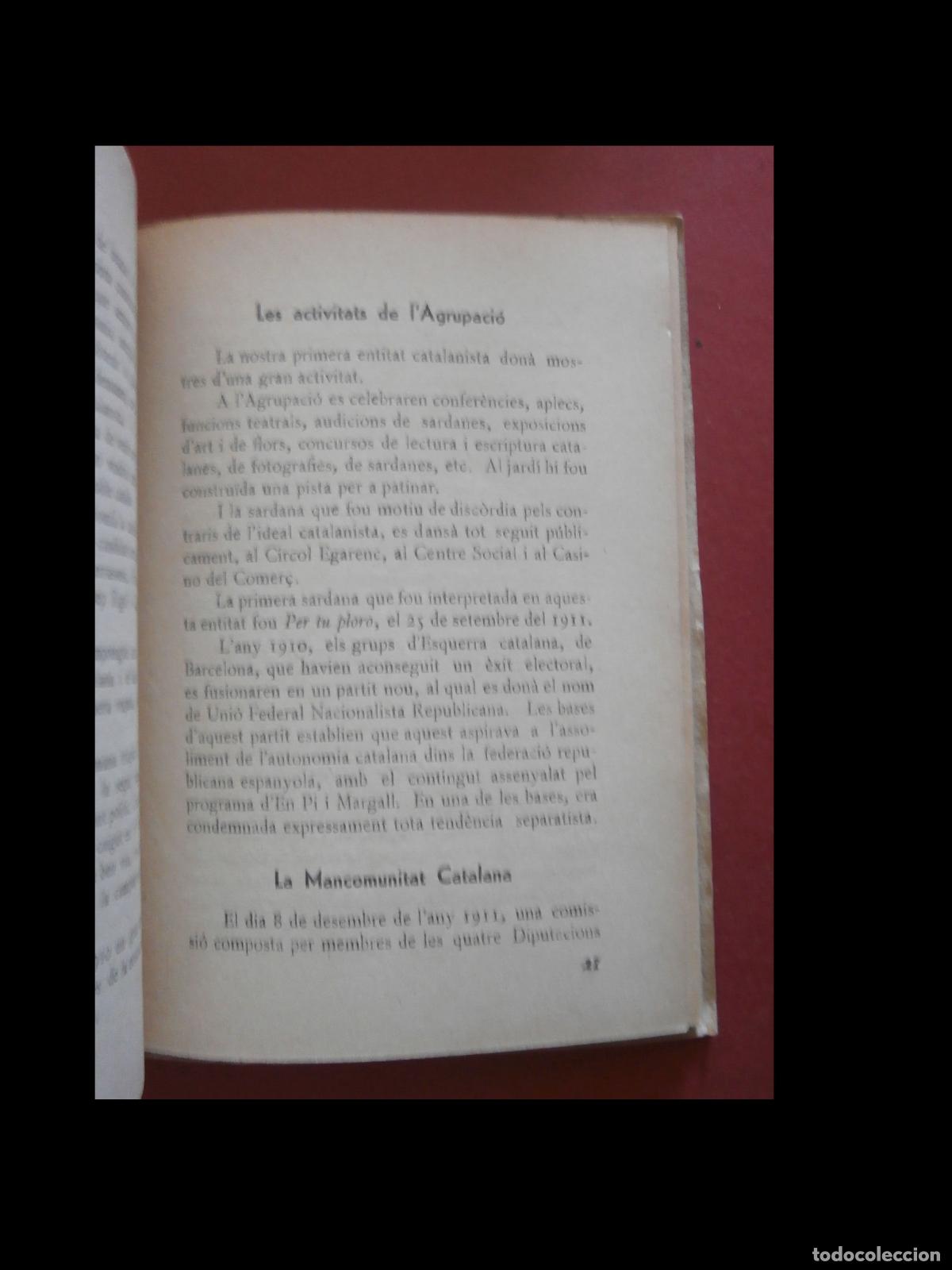 Libros antiguos: El Catalanisme a Terrassa. Baltasar Ragon - Foto 3