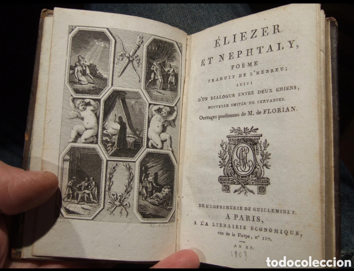 Libros antiguos: Libro Cervantes antiguo (1802) - Foto 1