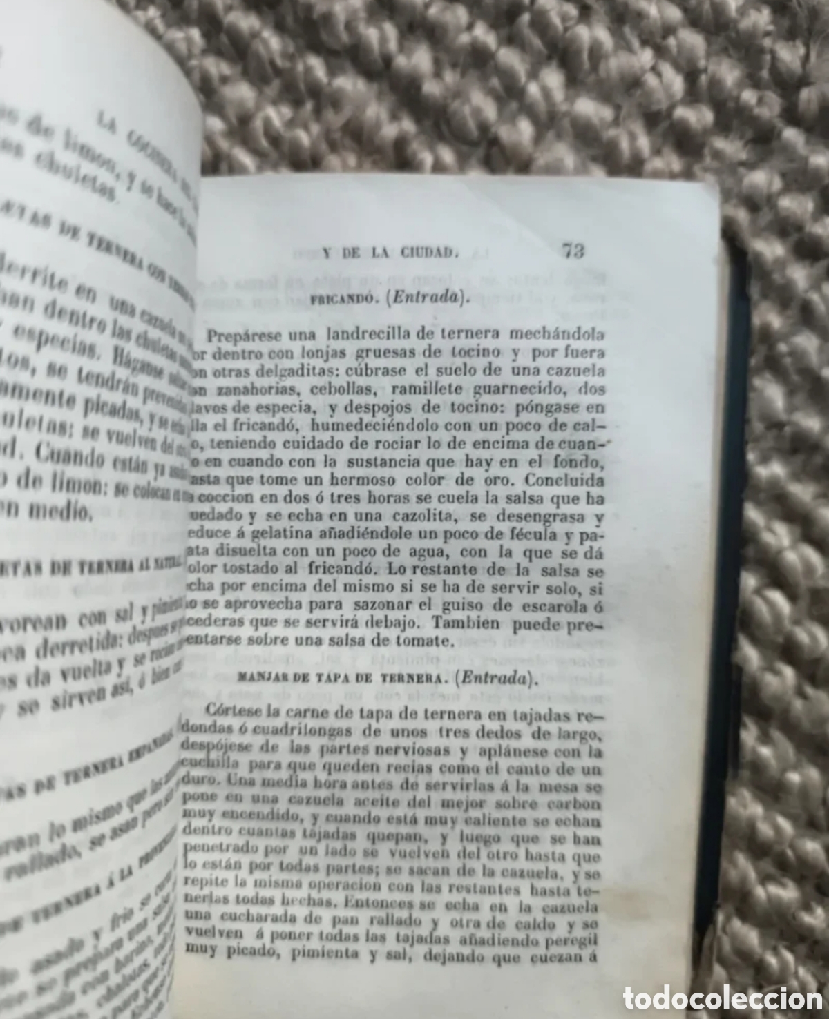 Libros antiguos: Libro antiguo cocina (1861) - Foto 4