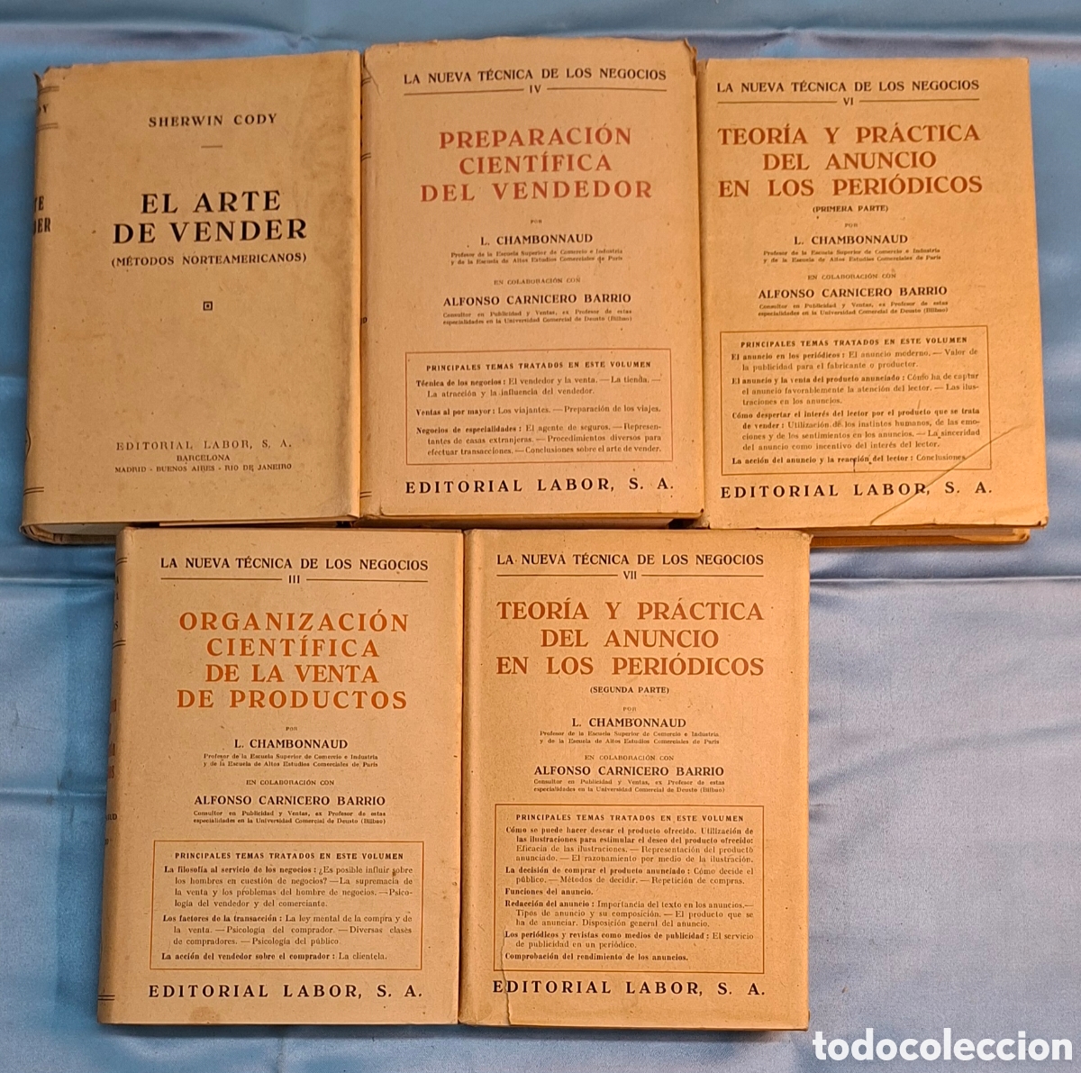 Libros antiguos: Colecci&oacute;n Libros Negocios Editorial Labor - Foto 1