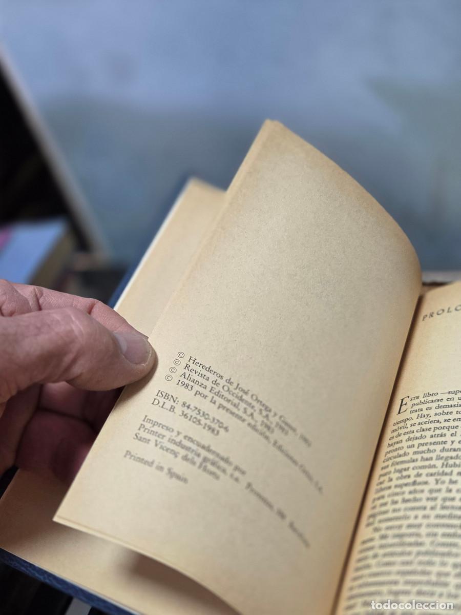 Libros antiguos: libro la rbelion de las masas - Foto 3