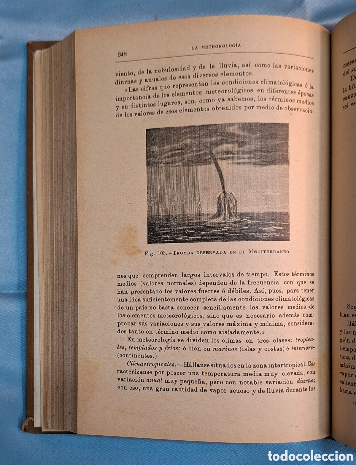 Libros antiguos: La Meteorolog&iacute;a - Libro Antiguo - Foto 6