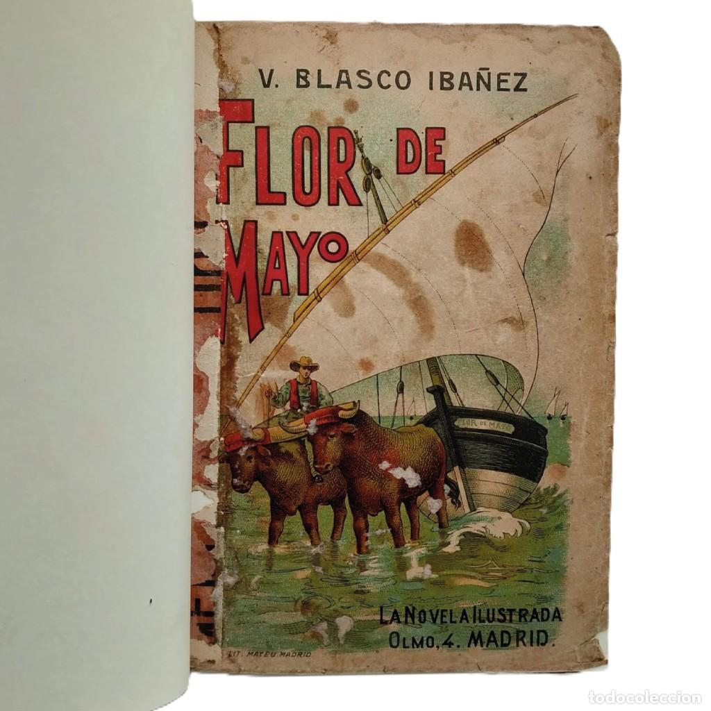 Libros antiguos: FLOR DE MAYO. Blasco Ib&aacute;&ntilde;ez, Vicente - Foto 2