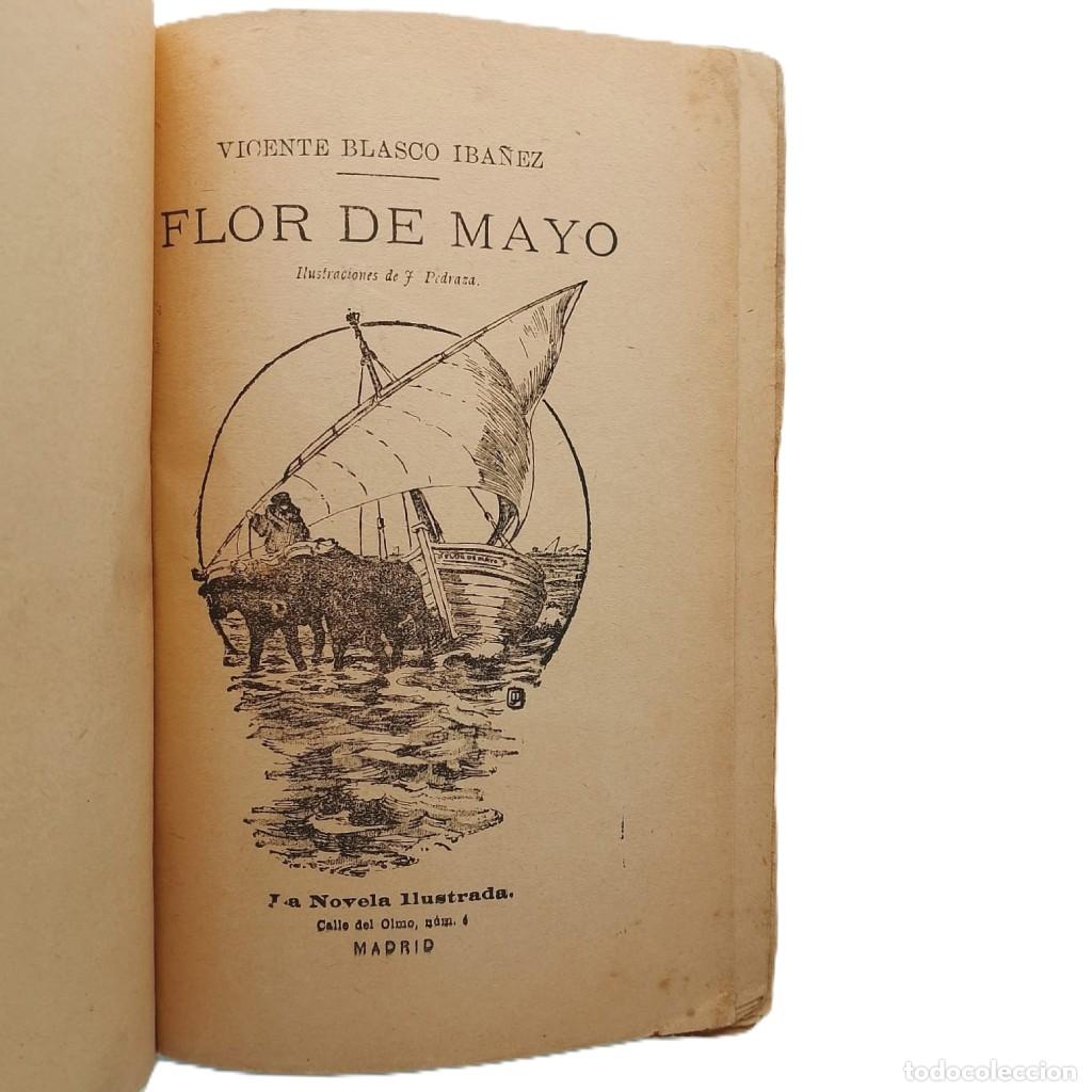 Libros antiguos: FLOR DE MAYO. Blasco Ib&aacute;&ntilde;ez, Vicente - Foto 3
