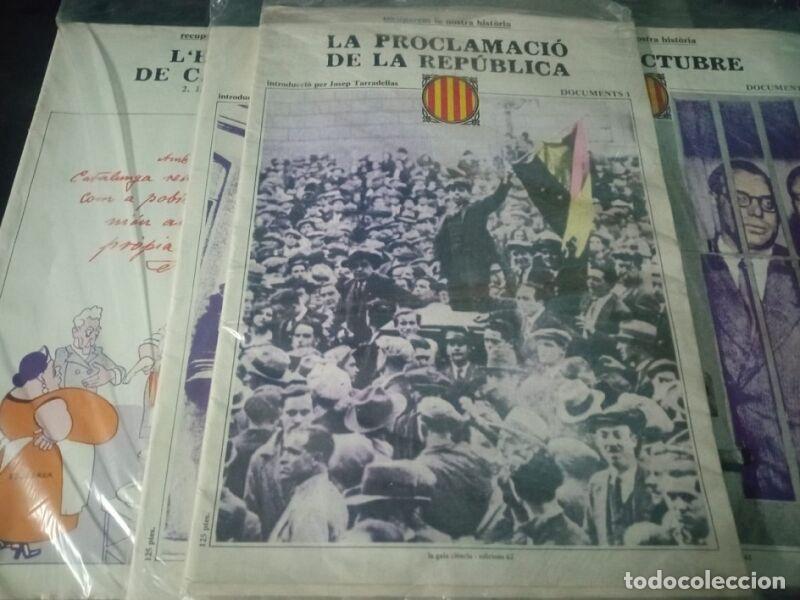 Libri antichi: RECUPEREM LA NOSTRA HISTORIA DOCUMENTS 1-5, 7 - V.V.A - EDICIONS 62