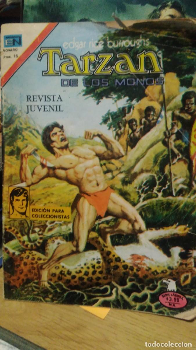 Libros antiguos: tarzan, edgar rice. edt serie aguila - Foto 1