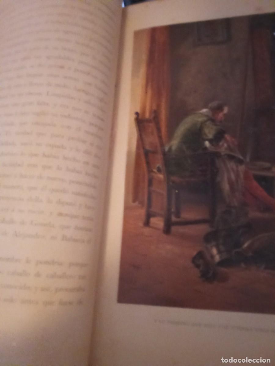 Libros antiguos: Don Quijote de la Mancha.Tomos 1 y 2.1880. - Foto 4