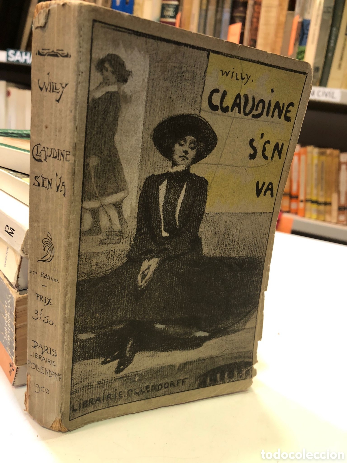 Libros antiguos: Claudine sen va - Willy - Foto 1