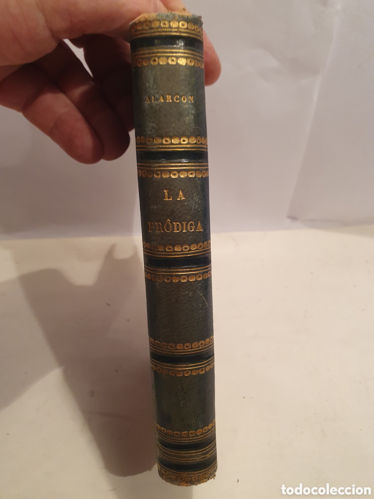Libros antiguos: LA PRODIGA. ALARCON. 4&deg;EDICION. MADRID 1887. - Foto 2