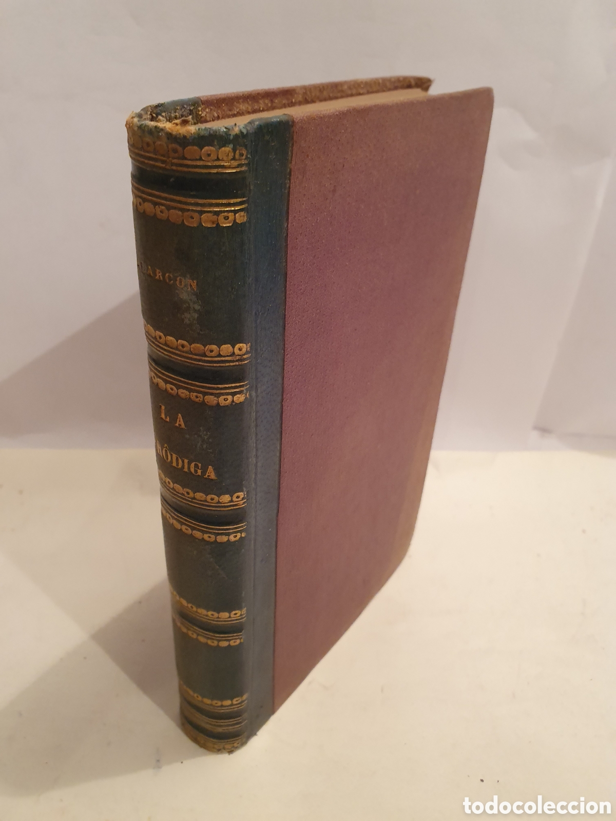 Libros antiguos: LA PRODIGA. ALARCON. 4&deg;EDICION. MADRID 1887. - Foto 3