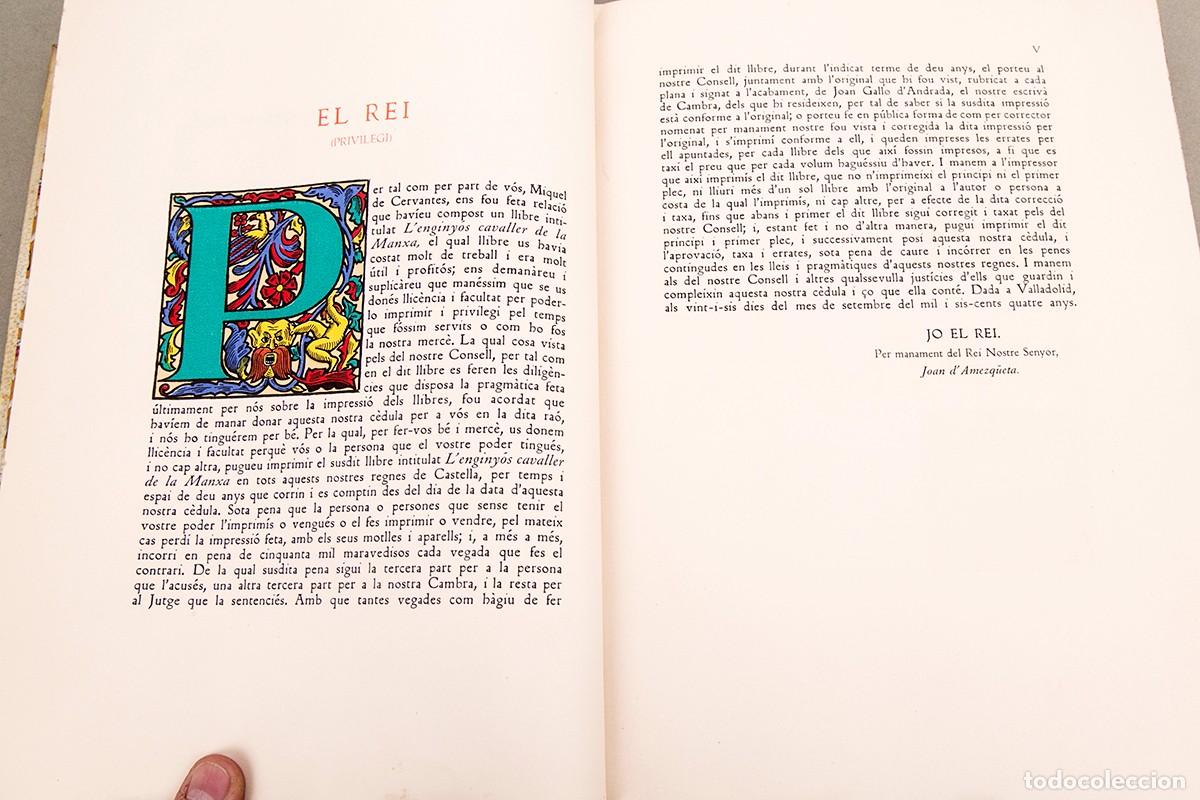Libros antiguos: DON QUIXOT DE LA MANXA - OCTAVI VIADER - 1936 - Foto 8