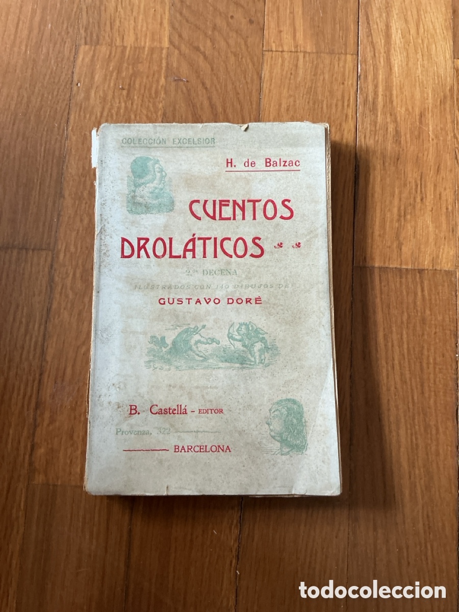 Libros antiguos: CUENTOS DROL&Aacute;TICOS H.de BALZAC - Foto 1