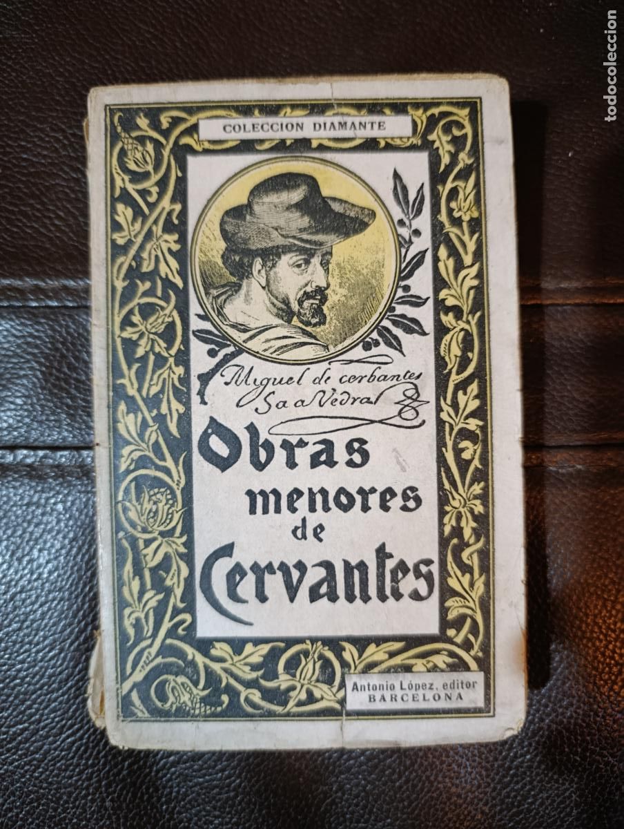 Libros antiguos: OBRAS MENORES DE CERVANTES - Foto 1