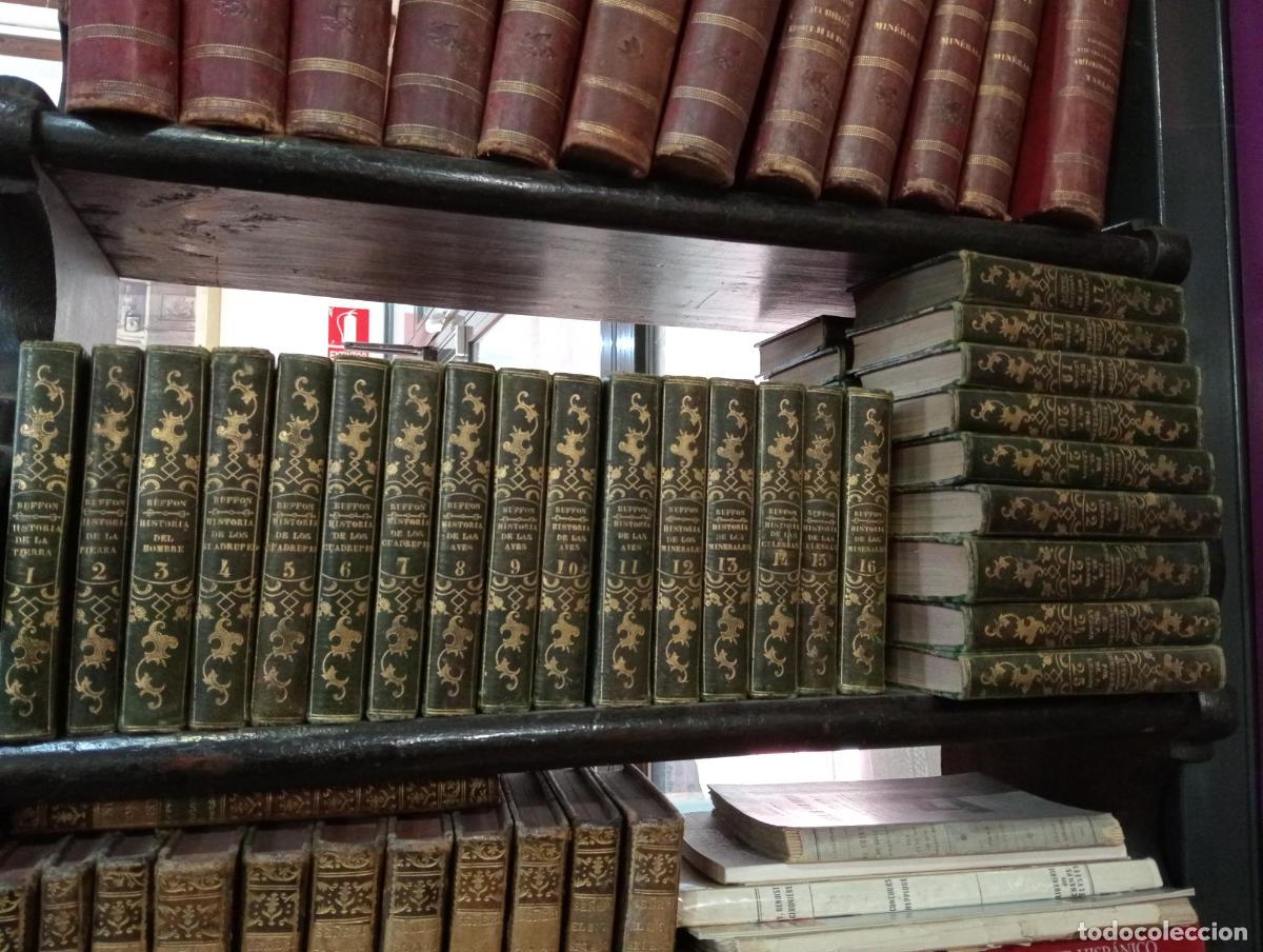 Libros antiguos: Obras completas de Buffon. 35 tomos -