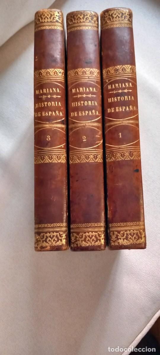 Libros antiguos: Historia General de Espa&ntilde;a. Padre Mariana. Gaspar y Roig Editores, 1852-53. Ilustrado.