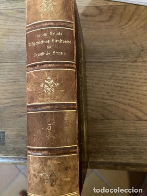 Libros antiguos: Allgemeines Landrecht f&uuml;r Preussische Staaten 1889, 3
