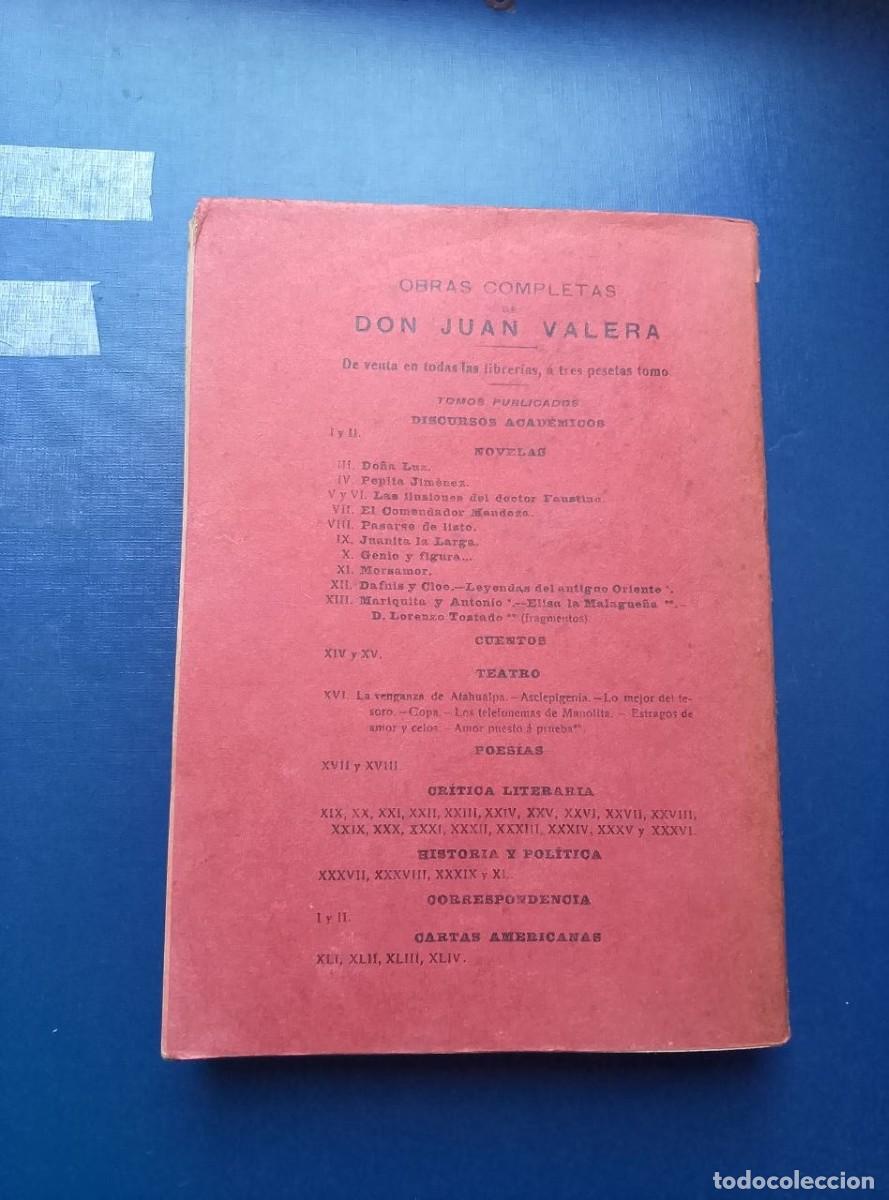 Libros antiguos: miscelanea juan valera tomo I - Foto 2