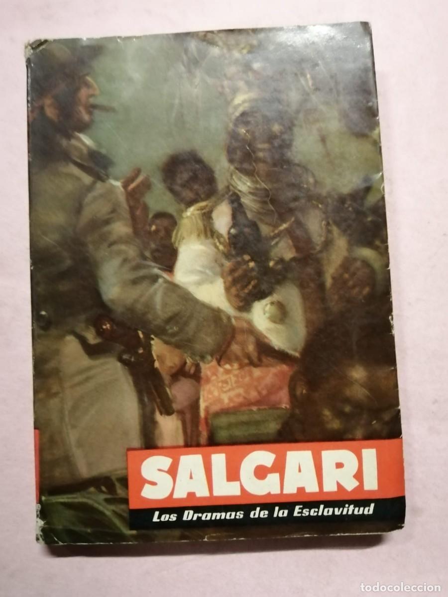 Libros antiguos: LOS DRAMAS DE LA ESCLAVITUD (EMILIO SALGARI) - Foto 1