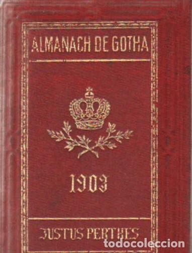 Libros antiguos: ALMANACH DE GOTHA. ANNUAIRE 1903. A-HERAL-0108