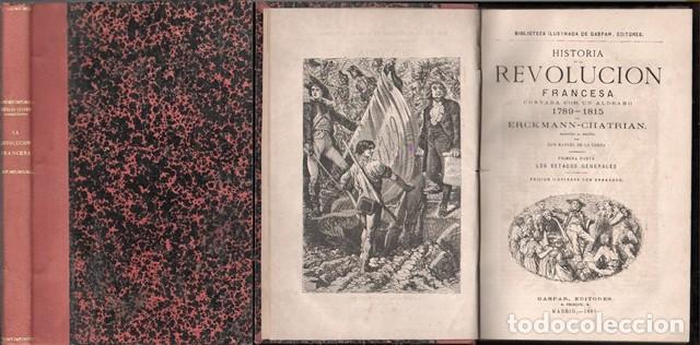 Libros antiguos: HISTORIA DE LA REVOLUCION FRANCESA CONTADA POR UN ALDEANO 1789-1815 - A-H-2085