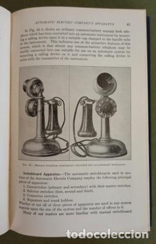 Libros antiguos: Automatic Telephony - Arthur Bessey Smith y Wilson Lee Campbell. 1921