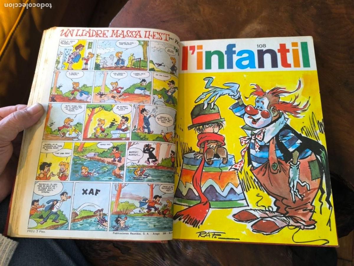 Libri antichi: LIBRO L&acute;infantil del n&ordm; 105 - 126 - revista catalana, ( Tretzavents ) original en catal&aacute;n