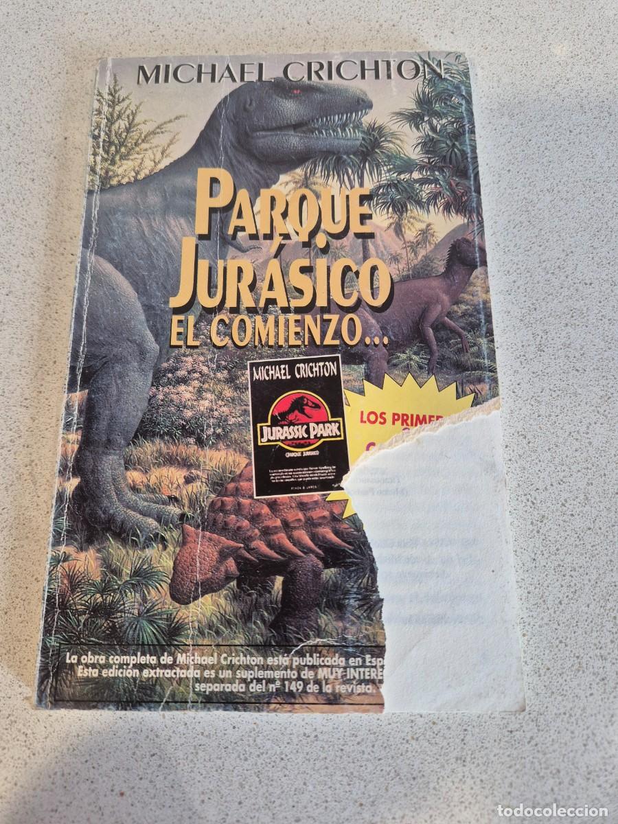 Libros antiguos: Libro &rdquo;Parque Jurasico&rdquo;