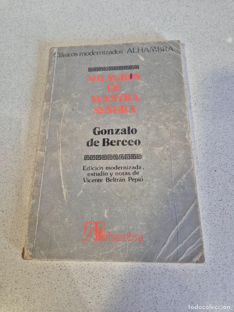Libros antiguos: Libro &rdquo;Milagros de Nuestra Se&ntilde;ora&rdquo;