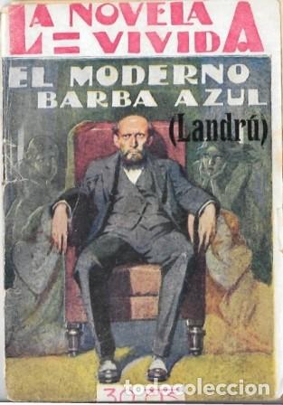 Libros antiguos: EL MODERNO BARBA AZUL (LANDR&Uacute;) - LA NOVELA VIVIDA A&Ntilde;O I -14-VII-928 N&ordm; 11 - A-NOV-1977