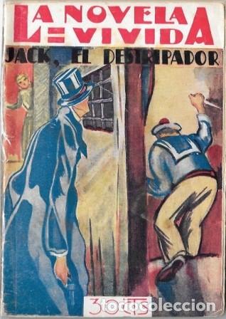 Libros antiguos: JACK EL DESTRIPADOR - LA NOVELA VIVIDA A&Ntilde;O I -28-VII-928 N&ordm; 13 - A-NOV-1979
