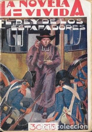Antiquarische B&uuml;cher: EL REY DE LOS ESTAFADORES - LA NOVELA VIVIDA A&Ntilde;O I - 2-VI-928 N&ordm; 5 - A-NOVVIVIDA-005
